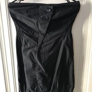 Stella & Jamie Black Strapless Dress